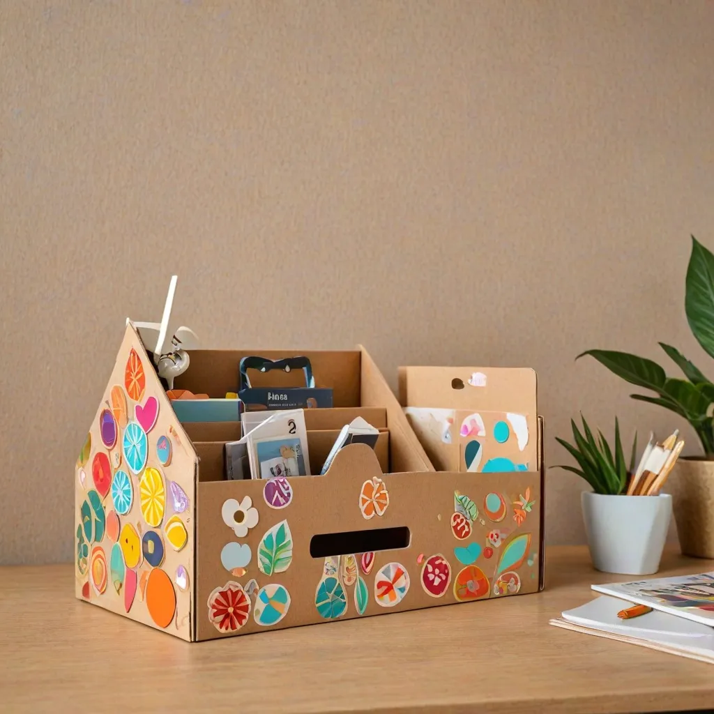 DIY z kartonu - co można z niego zrobić?