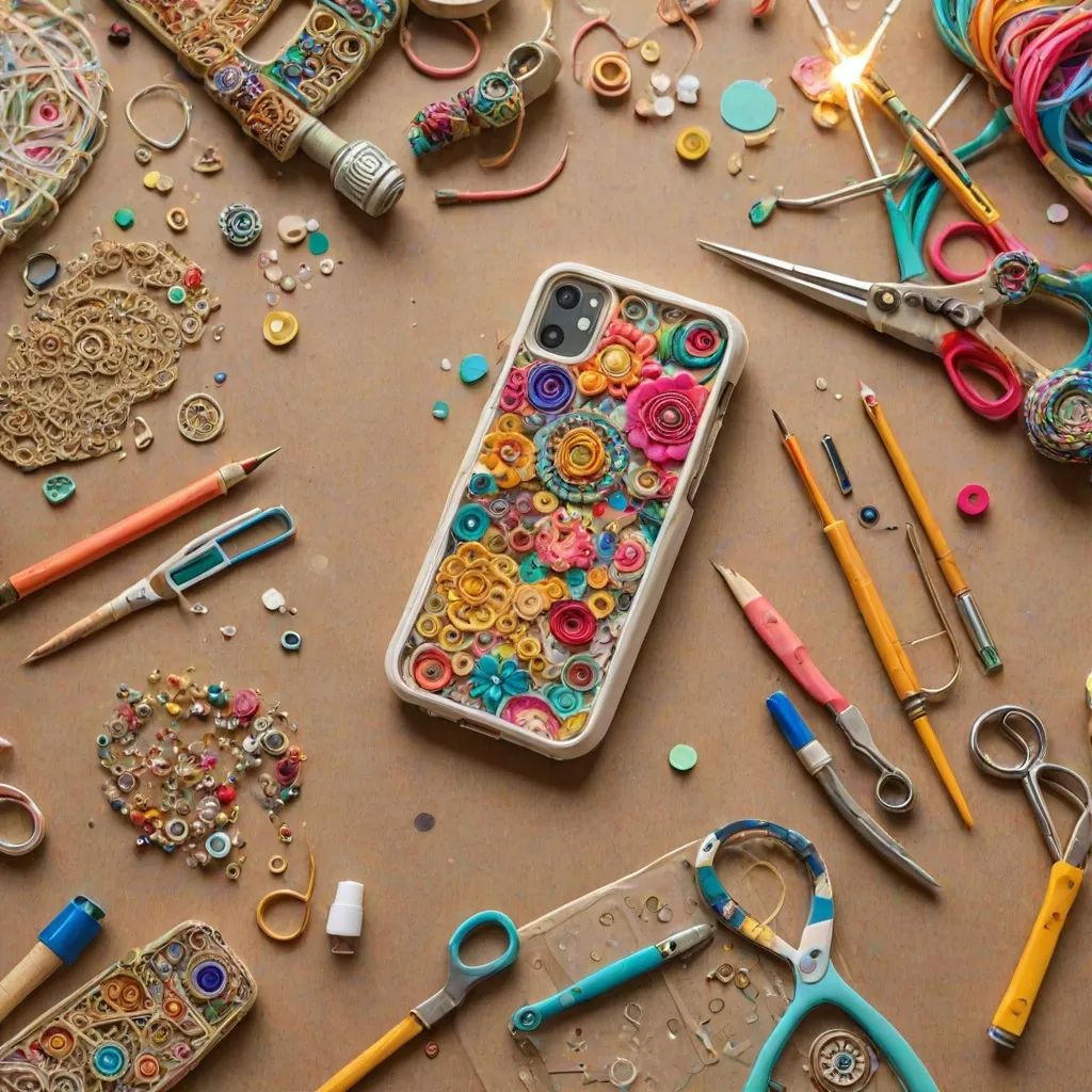 DIY etui na telefon - zainspiruj się