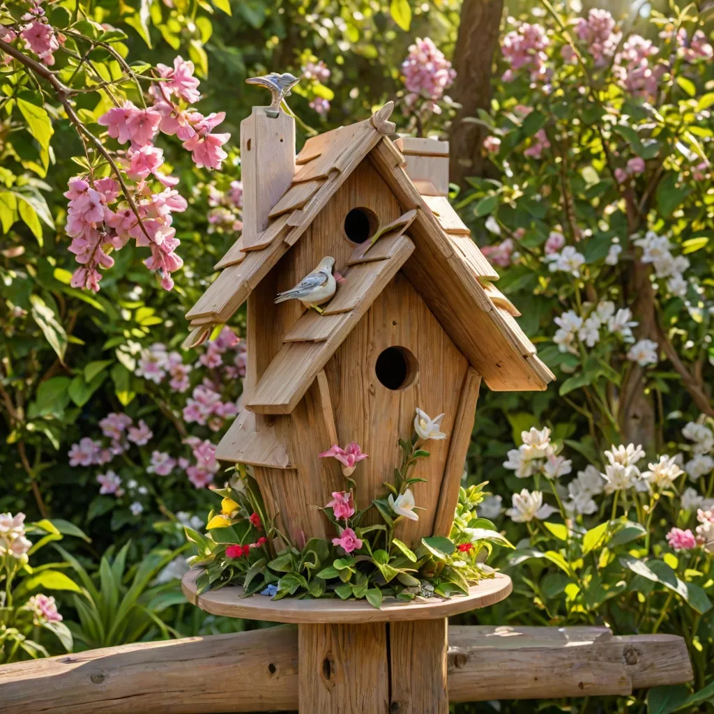 DIY z drewna - najciekawsze dekoracje do ogrodu