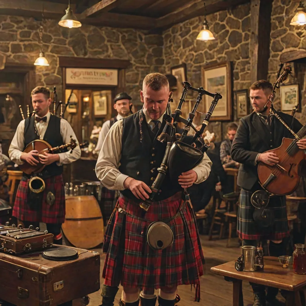 Jakie są najpopularniejsze instrumenty muzyczne wśród szkockich muzyków?