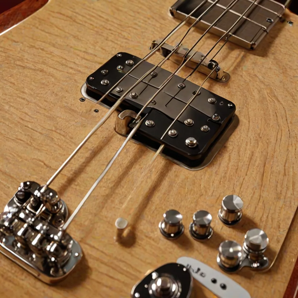 Jakie są cechy charakterystyczne gitary basowej?