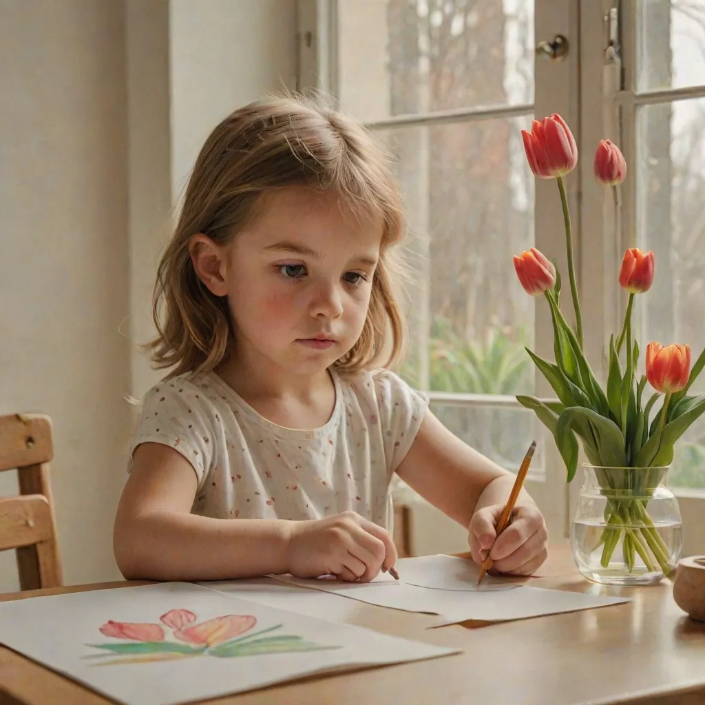 Jak narysować tulipana? Poradnik małego artysty