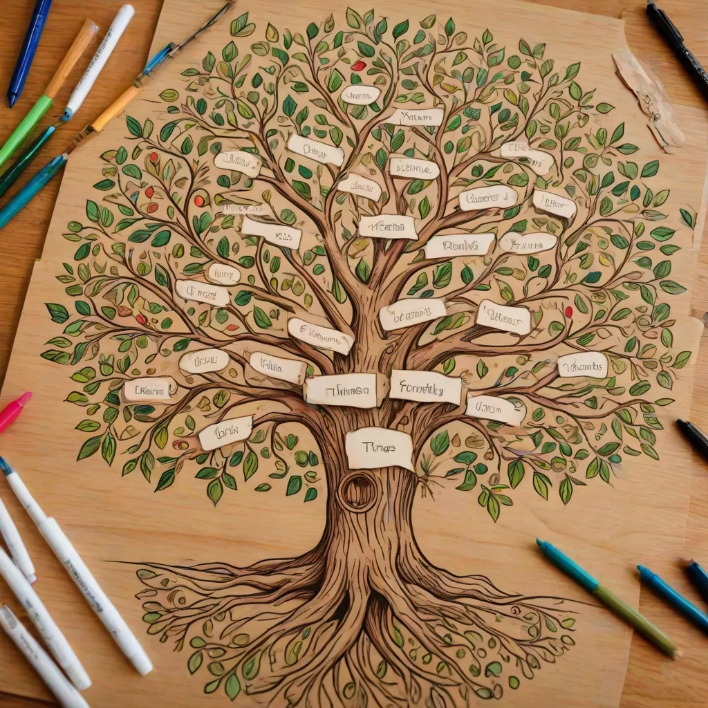 Jak narysować drzewo genealogiczne?