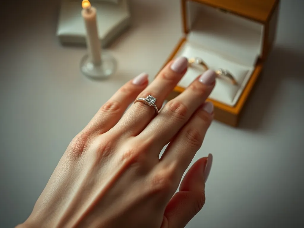 Jak zmierzyć palec na pierścionek?