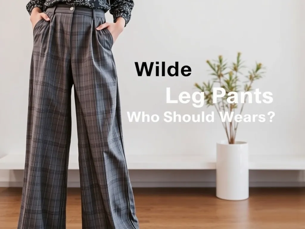 Spodnie wide leg – dla kogo?