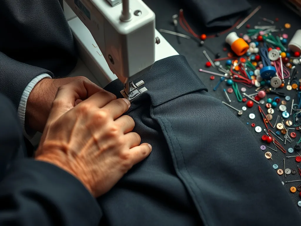 Jak szybko zwęzić spodnie w pasie?