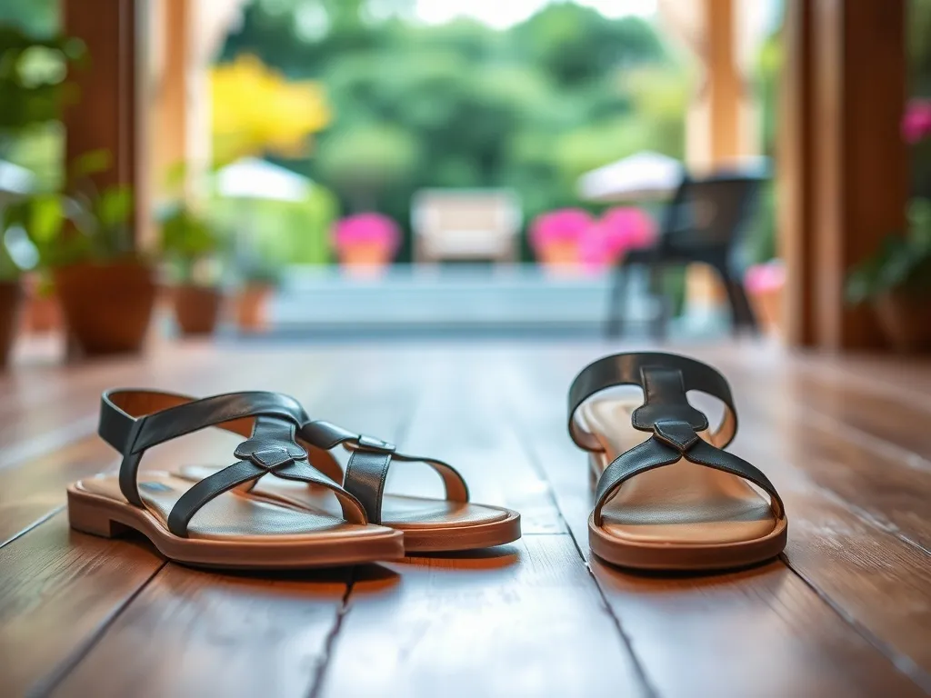 Sandały z zakrytą piętą: elegancja i komfort na każdą okazję