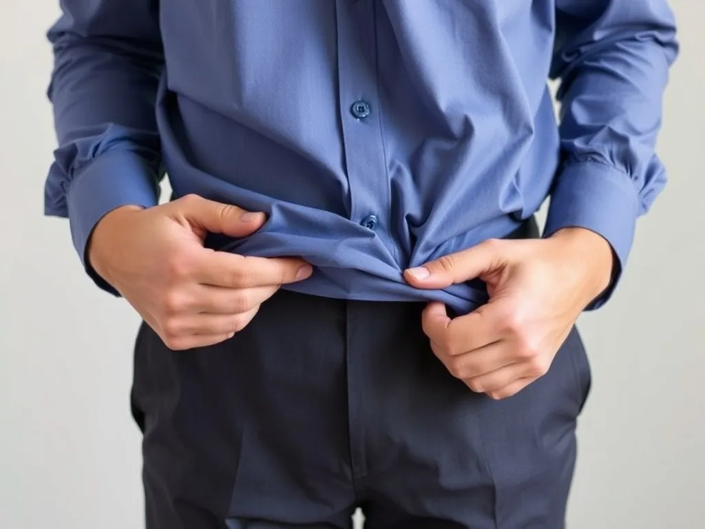 Jak włożyć koszulę w spodnie?