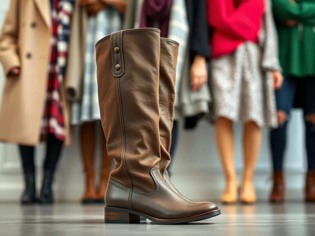 Buty z szeroką cholewką: komfort i styl na każdą okazję