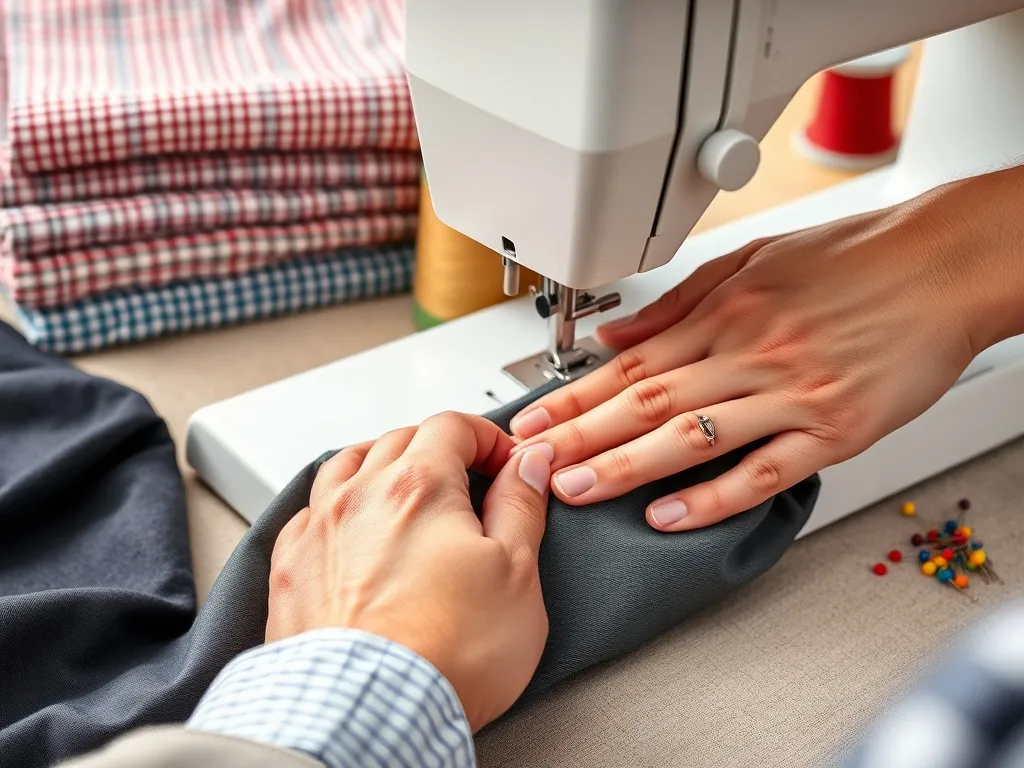 Jak zwęzić spodnie na całej długości?