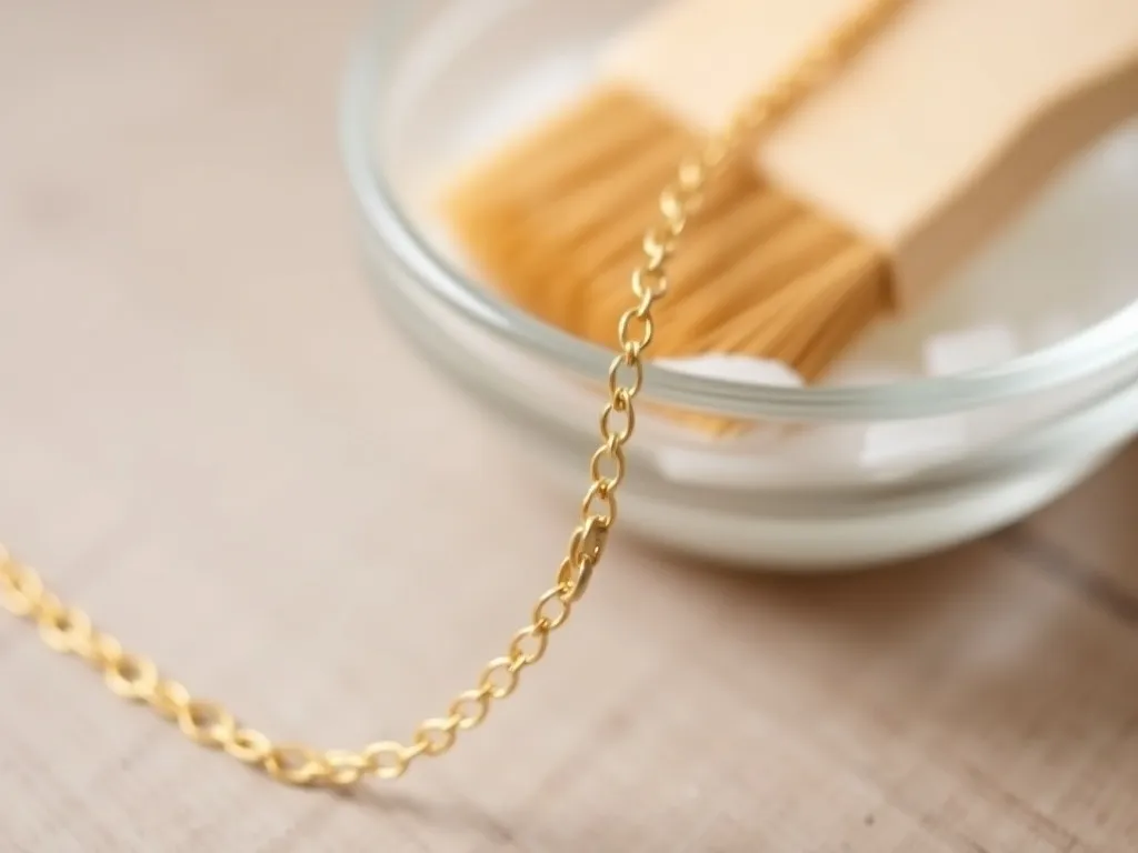 Jak wyczyścić złoty łańcuszek?