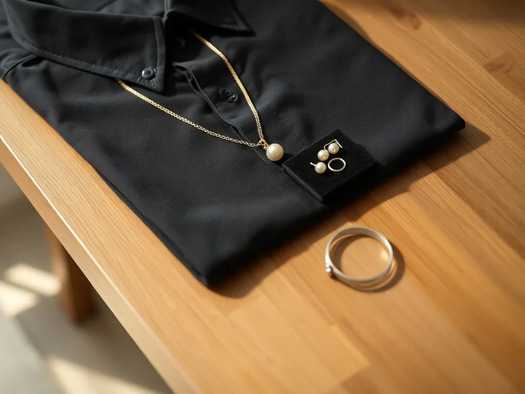 Jaka biżuteria do czarnej koszuli? Porady i inspiracje
