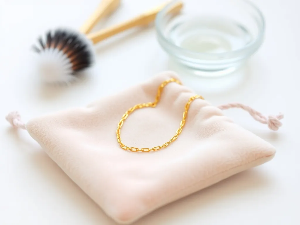 Czym wyczyścić złoty łańcuszek?